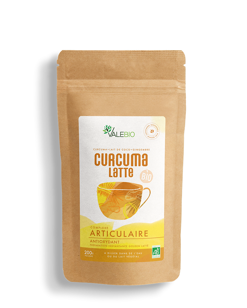 Curcuma Latté Biologique, Curcumine