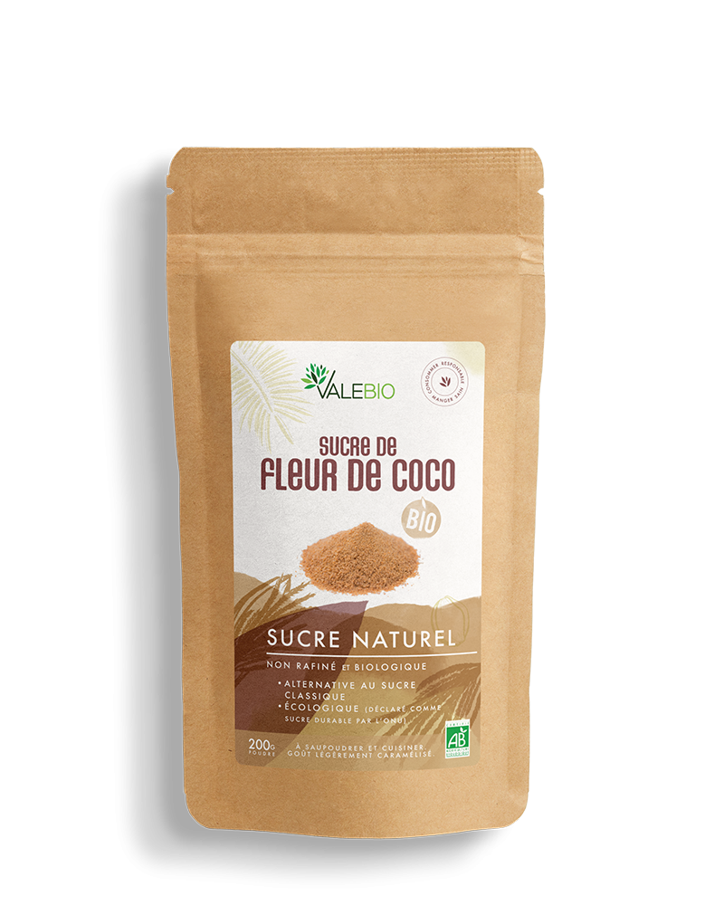 Sucre de Coco (Bio) - Acheter sur Valebio ® - 200g à 800g