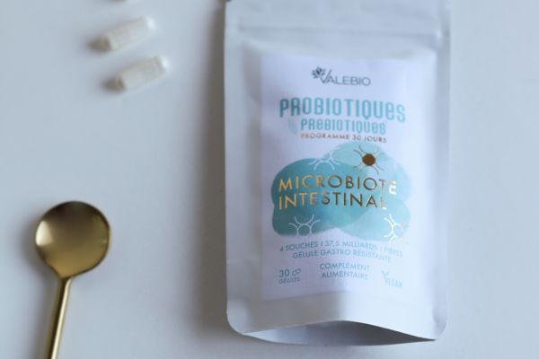 gelules de probiotiques et prébiotiques