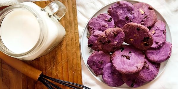 Cookies à l'ube